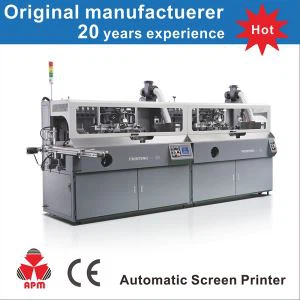 מדפסת מסך אוטומטית עם טיפול להבה