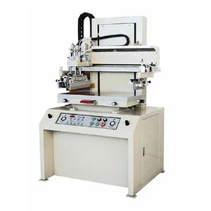 מדפסת מסך שטוח עם אבק