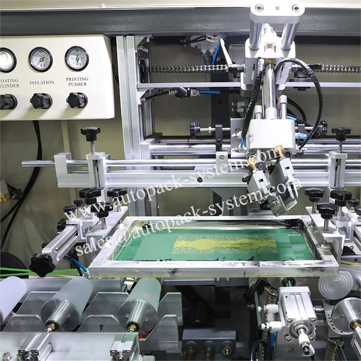 Fully automatic bottle cup screen printer